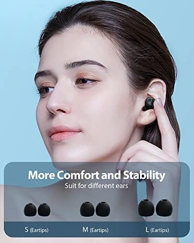 Căști cu cască wireless modernizate 5.3 cu căștile de încărcare cu afișare electrică cu LED-uri IPX7 muguri pentru urechi impermeabile