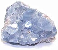 Emivery Natural Blue Celestite Crystal Cluster pentru meditație Chakra Balancing Collection
