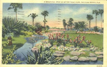 Plaja Daytona, Cartea poștală din Florida