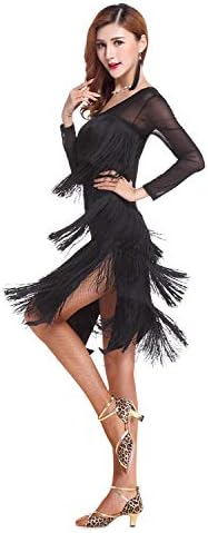 ZX pentru femei de bal de dance pentru femei Dance Dance Costum Tulle, negru, dimensiune o singură dimensiune
