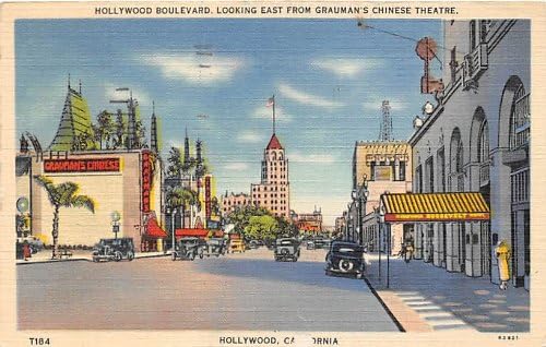 Hollywood, California Postcard