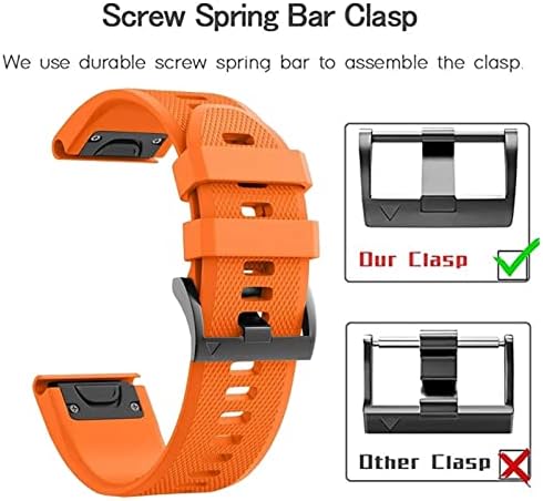 DJDLFA Smart Smart Watch Band Strap pentru Garmin Fenix ​​7 7x 6 6x 5x 5 3HR 935 945 BELL RAPID RAPID BELL SILICONE BRACKBAND
