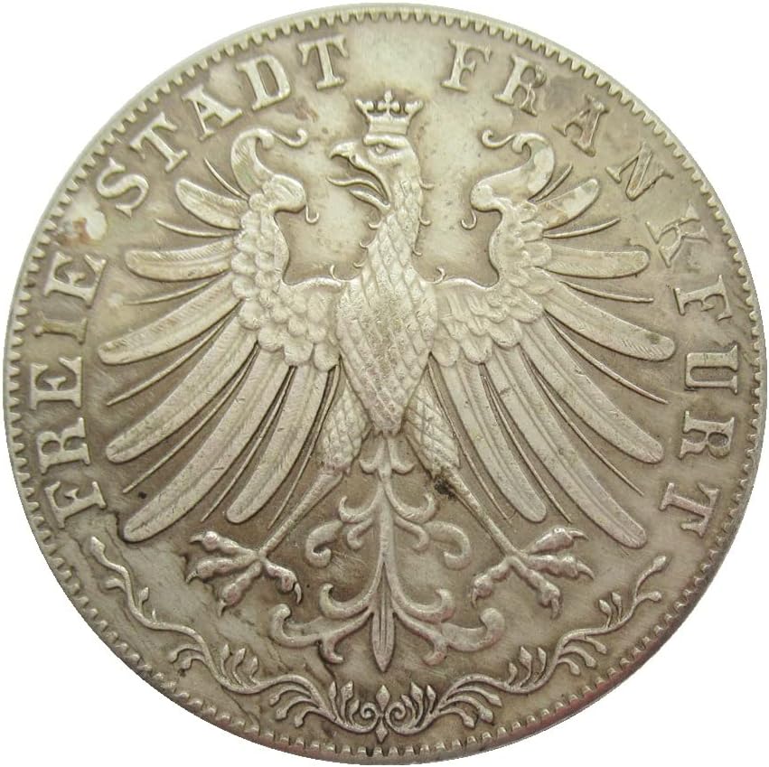 German 5 Marca 1855 Replica străină Copper Monedă comemorativă