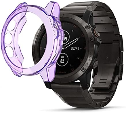 ADAARA Ultra Slim Crystal Clear TPU Protector Husă pentru Garmin Fenix 5x husă de protecție pentru ceas inteligent pentru Garmin