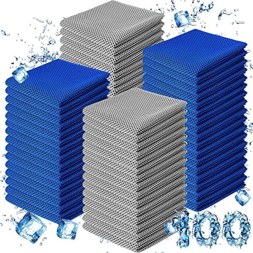 100 de pachete de prosop de răcire microfibră prosop de gheață pentru sport rece Gât și față prosoape de transpirație rece