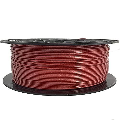 Cctree PLA Filament de 1,75 mm Galaxy Red, marmură sclipitoare strălucitoare strălucitoare PLA 3d Filament de imprimantă 1kg
