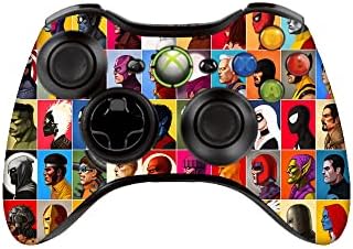 Gadget-uri WRAP imprimate vinil Decal autocolant piele pentru Xbox 360 controler numai-Marvel Hero Side face