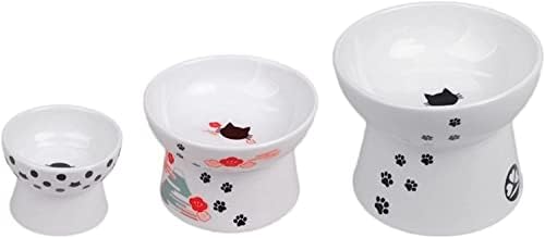 Boluri pentru câini DEPILA protecție înaltă pentru picioare bol Ceramic pentru animale de companie pentru pisici și câini bol