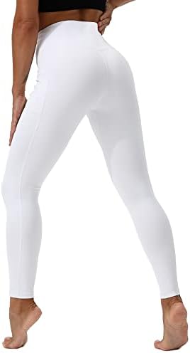 HOTSTUDIO pantaloni de Yoga-jambiere de antrenament pentru femei cu buzunare cu talie înaltă controlul burții jambiere de gimnastică