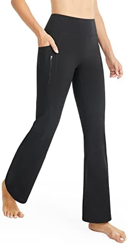 Pantaloni de yoga căptușite cu feminină Afitne pentru femei cu talie înaltă cu talie înaltă, rezistent la apă Pantaloni termici