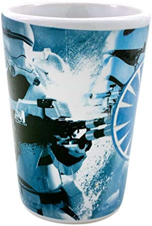 Star Wars Wars Storm Storm Splatter Colecția Glass, White Ceramic,