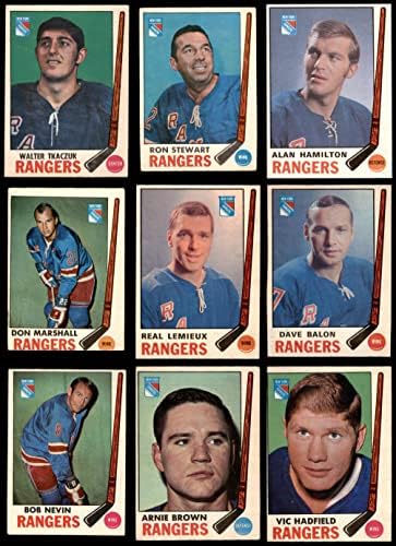1969-70 O-Pee-Chee New York Rangers Team Set New York Rangers-Hockey VG+ Rangers-Hockey