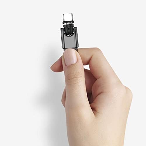 Cablu pentru modelul Trezor T - Adaptor Magnetosync Mini, Cablu de încărcare a magnetului USB Tip -C Micro USB pentru modelul Trezor T - Jet Black