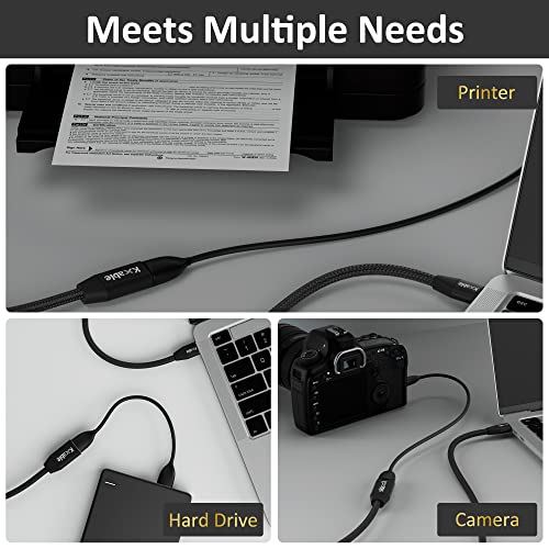 Cablu de extensie activă USB 3.0 75 de metri, tip un bărbat extender de sex masculin la feminin, cablu repetor USB cu 3 impulsuri de semnal și sursă de alimentare USB, pentru laptop, hard disk, imprimantă, webcam, Xbox, VR, PS4