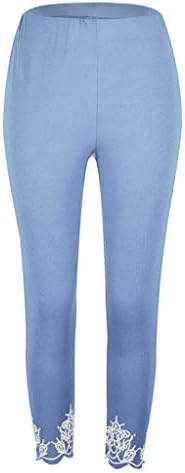 SSDXY 7/8 Legging pentru femei talie înaltă model grafic Skinny antrenament Yoga atletic Crop pantaloni Regular & amp; Plus