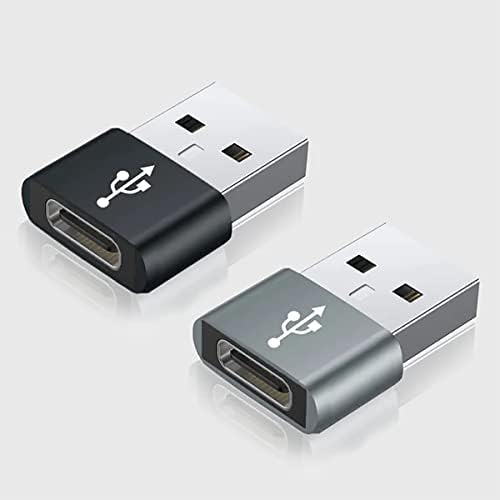 Adaptor rapid de sex masculin USB-C la USB compatibil cu Samsung Galaxy SM-G975 pentru încărcător, sincronizare, dispozitive
