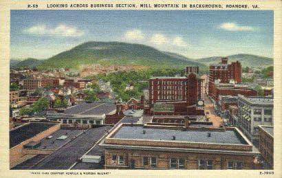 Roanoke, Virginia Postcard
