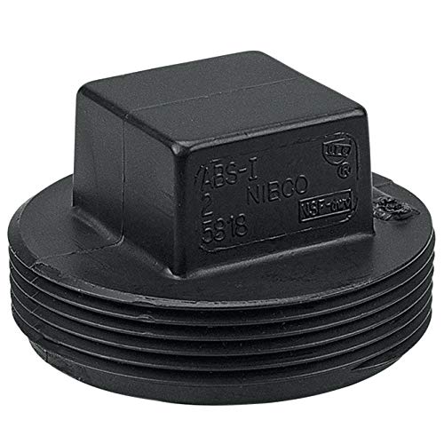 NIBCO 5818 11/2 MIPT Plug ABS