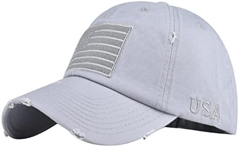 Șapcă De Baseball Bărbați Femei American Flag Vintage Spălate Simplu Sun Hat Reglabil Low Profile Bumbac Trucker Tata Pălărie