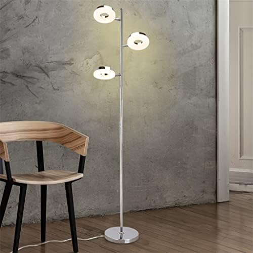 PQKDY 3 CAP LAMP LAMP LAMP LED Modern Polul înalt Silver Spotlight Corner (Culoare: A, dimensiune