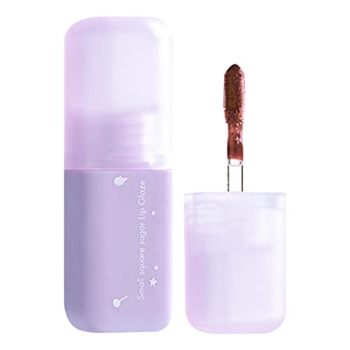 Xiahium Lip Gloss Flavo Clear Lip Gloss de lungă durată Lip Glaze Film Wet Non Fade high Pigment Lipstick Shiny Lip Gloss Water