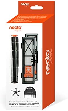 Kit De Reîmprospătare A Pieselor Originale Neato Robotics-Pentru D10, D9, D8, D7, D6, D5, D4, D3. Include 1 Perie Combo Spirală,