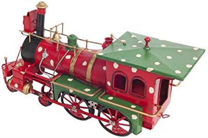 Vechi modele moderne moderne Model de tren de Crăciun din metal, realizat manual, o dimensiune, multi