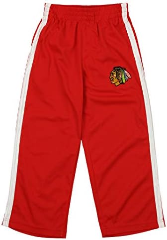 Pantaloni de plasă din dribble pentru tineret NHL, Chicago Blackhawks Large