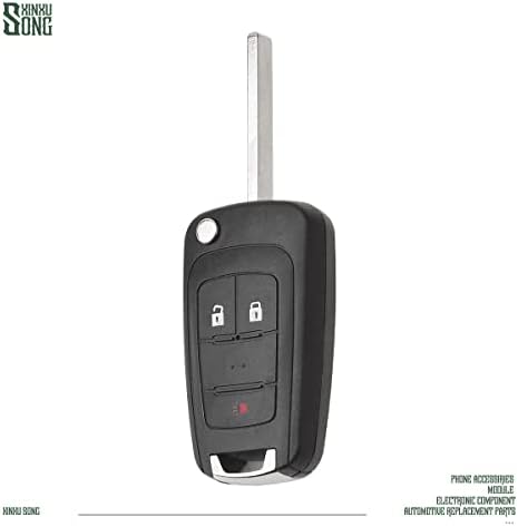 Cheia mașinii Xinxusong FOB OHT010605512 Intrare fără cheie Control Vehicule la distanță Înlocuire 3 Buton compatibil cu 20873621