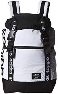 Adidas Unisex Midvale Rucsac, alb/negru, o dimensiune