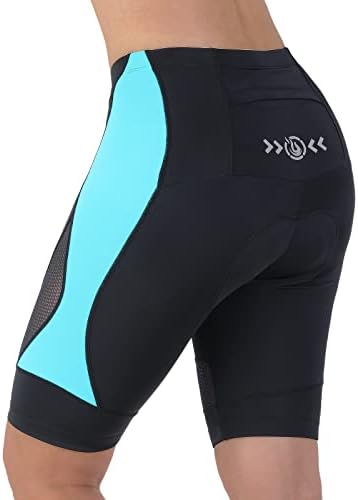 Pantaloni scurți pentru biciclete pentru femei 3D Gel căptușit cu ciclism de ciclism în interior -exterior - pantaloni scurți