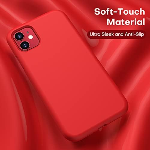 Husă din silicon Ultra durabilă CellEver pentru iPhone 11 protecție împotriva căderii de calitate militară [3 straturi și dublu