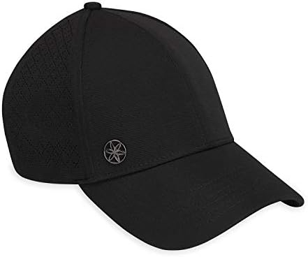 Pălărie pentru femei Gaiam-șapcă cu bilă respirabilă, Factură preformată, dimensiune reglabilă pentru alergare