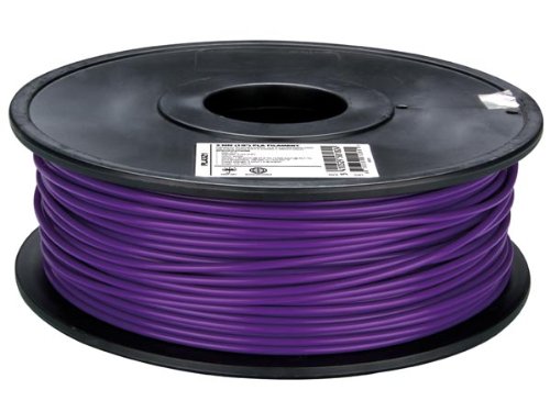 Velleman PLA3Z1 Pla Filament pentru Imprimante 3D, 1 grad la 12 Grad, 4716 lungime, 1/8 diametru, Violet
