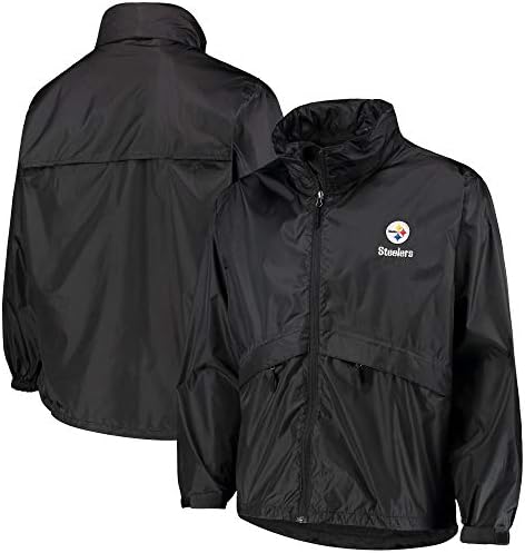 Dunbrooke bărbați Navy New England Patriots sportiv impermeabil Packable Full-Zip jacheta