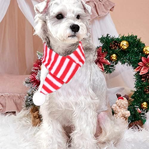 Guler cu centură pentru câini toamna și iarna de Crăciun eșarfă pentru pisici decorațiuni eșarfă îmbrăcăminte de vacanță guler