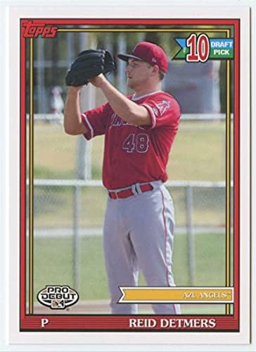 2021 Topps Pro debut PD-159 Reid Detmers AZL Angels RC Rookie Baseball Trading Card