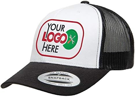 Pălărie Camionagiu Personalizat. Yupoong 6606 Brodate Propriul Logo Curbat Bill Snapback