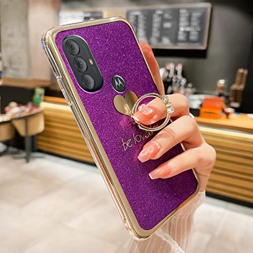 EasyScen Moto G Case pure 2021, Motorola G Power /Moto G Play Telefon Case pentru fete pentru femei, silicon subțire | 360