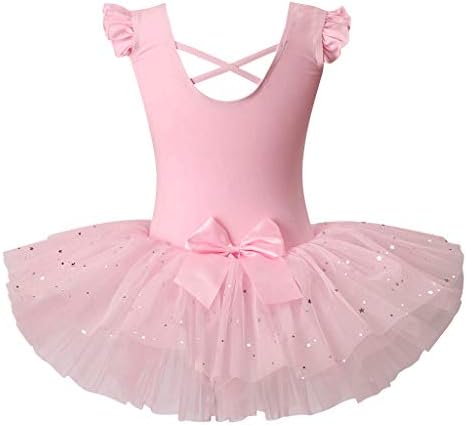 Rochie de dansuri de balet pentru fetițe LMYOVE, costume de balerină pentru copii