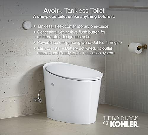 Kohler 46006-0 Toalete Avoir, Alb
