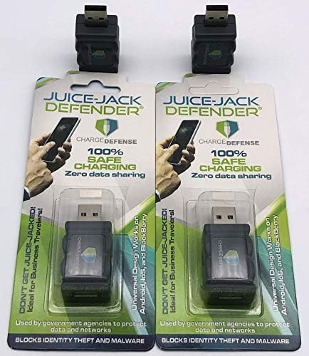 1 Green 4th Gen USB Data Blocker, Juice-Jack Defender protejează împotriva jafului de suc, Gadget de securitate mobil achiziționat