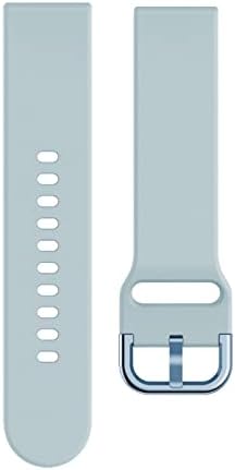 Fehauk 18mm silicon imprimare Watchband curea pentru Garmin Vivoactive 4S / Vivomove 3s / Venu 2s inteligent ceas brățară încheietura