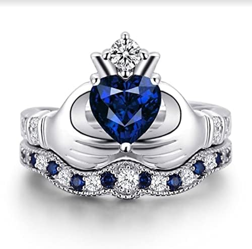 2023 cadou nou bijuterii din piatră albă tăiate manual inel de lux Inele de logodnă Bijuterii Pentru femei Vintage