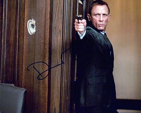 Daniel Craig 8x10 Foto semnat în persoană
