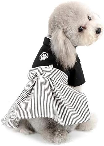 Costum de kimono pentru animale de companie selmai rochie de câine formală și băiat pentru câini de câine ținute costum de