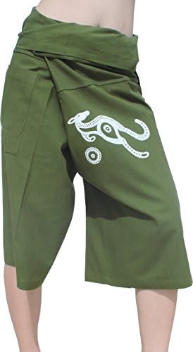 Raanpahmuang de vară subțire de bumbac pantaloni de pescar australia print de cangur