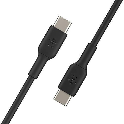 Belkin 3.3 ft cablu USB-C la USB-C, cablu de încărcare rapidă pentru Galaxy S23, S22, Note10, Note9, Pixel 7, Pixel 6, iPad