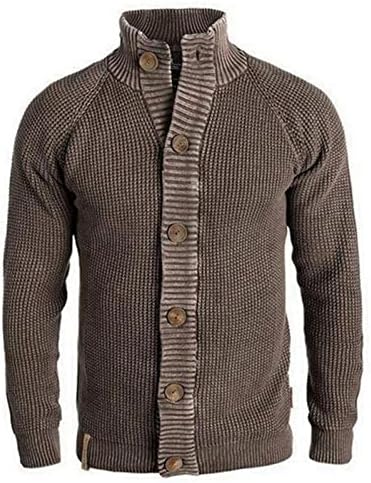 Vintage vintage cu mânecă lungă, cu mânecă lungă, bărbați, drumeție super moale jachetă fleece, cu buton solid