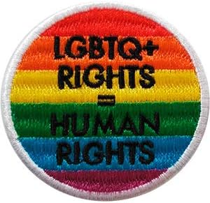 C&D vizionar JSX LGBTQ + Patch-On Patch-On pentru drepturile omului